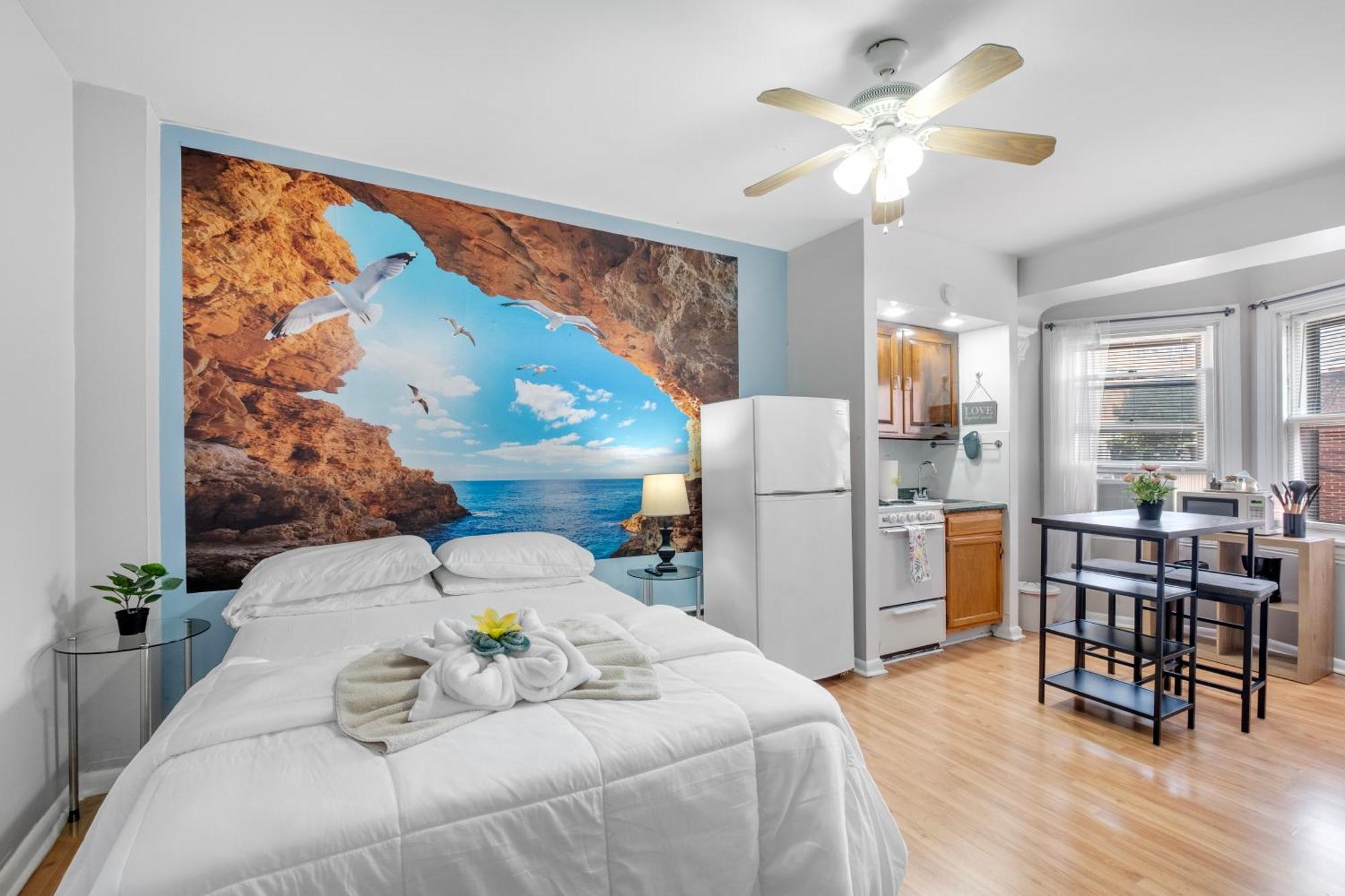 Stylish Studio In City Center Philadelphia Dış mekan fotoğraf